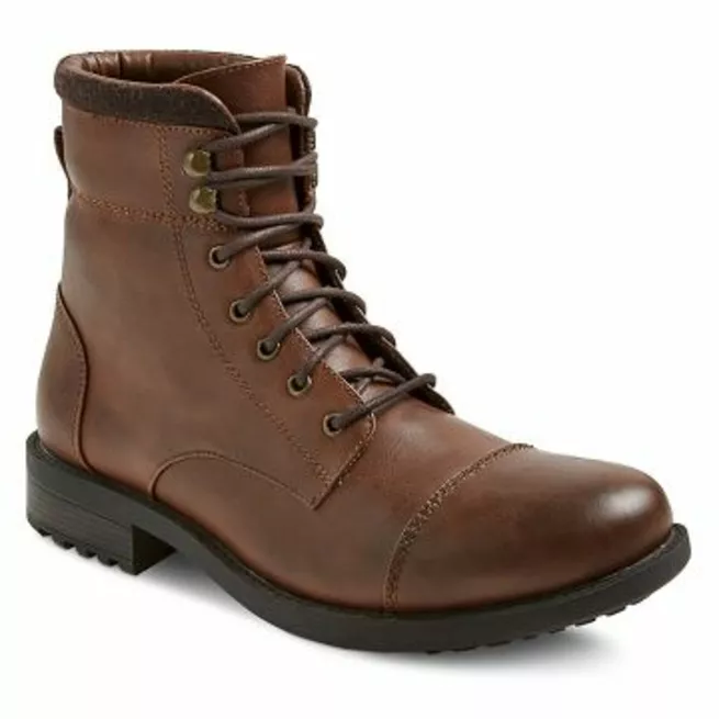 New Handmade Chocolate Brown Leather Formal Ankle Lace Up Hiking Boots F... - £116.04 GBP+