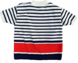 Vintage Soft Spun Striped Nautical Sweater Toddler Kids Size 18M With Tags - $19.79