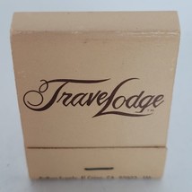 Vintage Matchbook Travelodge Hotels Bear Cigarette Matches Unstruck - $9.41