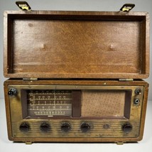 Hallicrafters S-72 Suitcase Shortwave Portable Tube Radio Needs Repair Vtg - £155.80 GBP