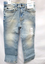 Boys' Size 4 Stretch Straight Fit Jeans - Cat & Jack Light Blue image 2