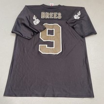 VTG NFL New Orleans Saints Drew Brees #9 Jersey Black NFL Team Apparel Size M - £19.50 GBP