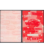 Special Rare Glow in the Dark Pass Made for a 1991 Performance by the Da... - £13.38 GBP