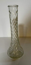 Vase Bud Hoosier 4098*4092 Pressed Glass 9 inch Vintage - £6.03 GBP