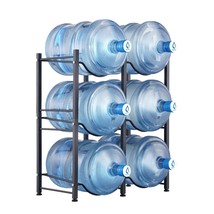 VEVOR 3 Tiers Water Jug Holder Double Row Water Bottle Rack for 6 Bottle... - $59.89