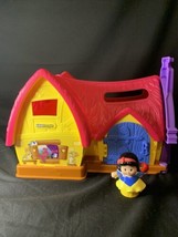 Fisher price Little People Disney Princess Snow White&#39;s Cottage With Snow White - £15.55 GBP