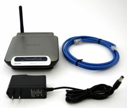 Belkin F5D7230-4 WirelessRouter 802.11b/g 4-port Switch WiFi Windows Mac v.8000 - £10.48 GBP