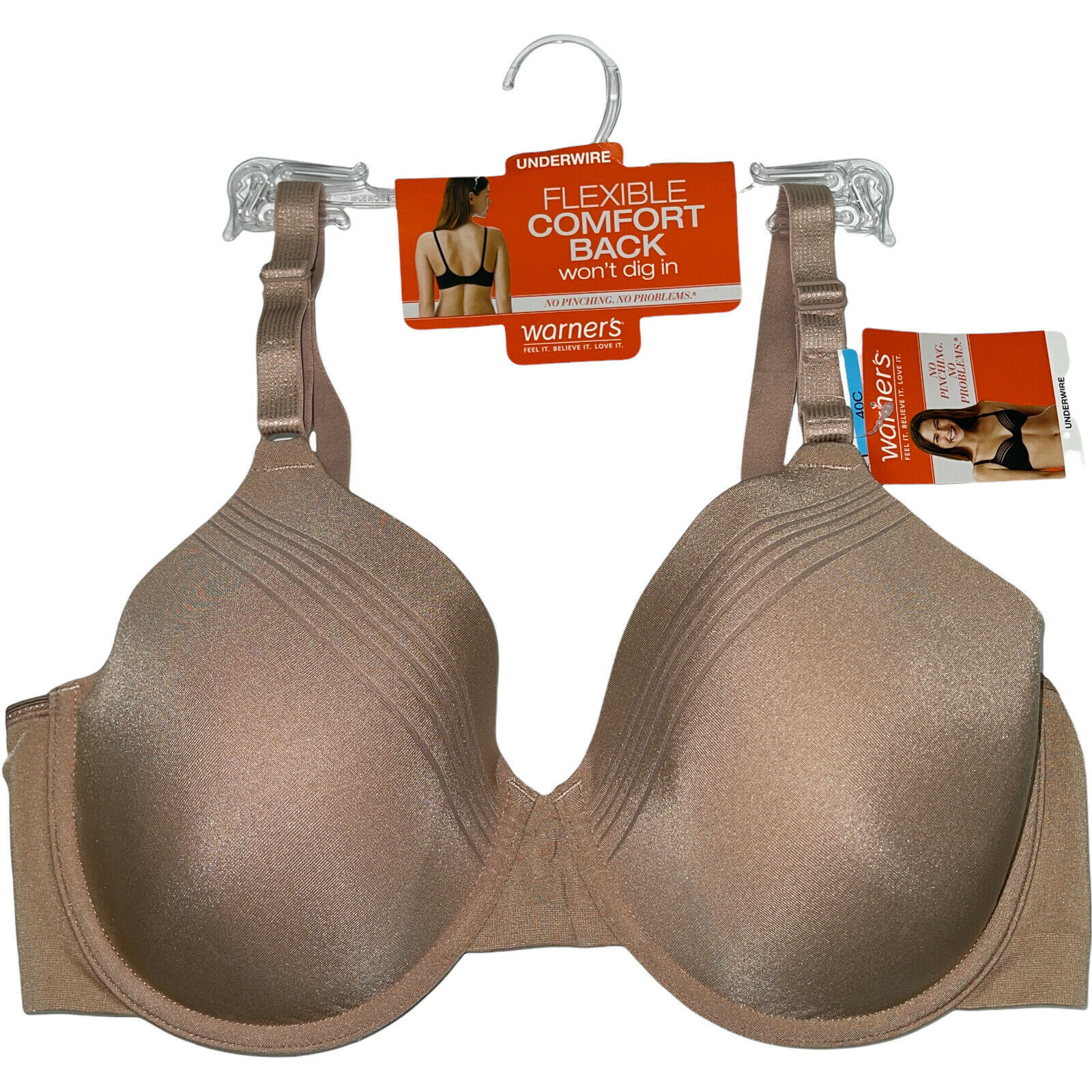 Warner's Flex Revolution Underwire Contour Bra RD3761A