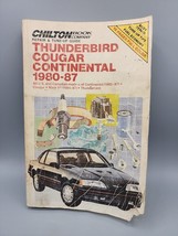 Ford Thunderbird Cougar 1980-1987 Shop Service Repair &amp; Tune Up Guide #7814 - £7.23 GBP