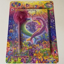 Lisa Frank Dolphins Diary &amp; Pom Pom Pen - $29.99