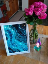 Cosmic Energy Painting just for you (A3, Customizable) - £55.87 GBP