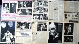 Elvis Presley ~ Eighteen (18) B&amp;W Vintage Articles From 1973-1979 ~ Clippings - £9.90 GBP