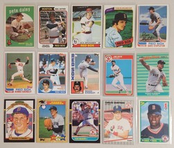 Boston Red Sox Lot of 15 MLB Baseball 1950&#39;s,70&#39;s,80&#39;s,90&#39;s Roger Clemens - $15.28