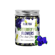 BLUE TEA Butterfly Pea Flower Herbal Tea 1.76oz Detox Tea Caffeine &amp; Gluten Free - £16.87 GBP