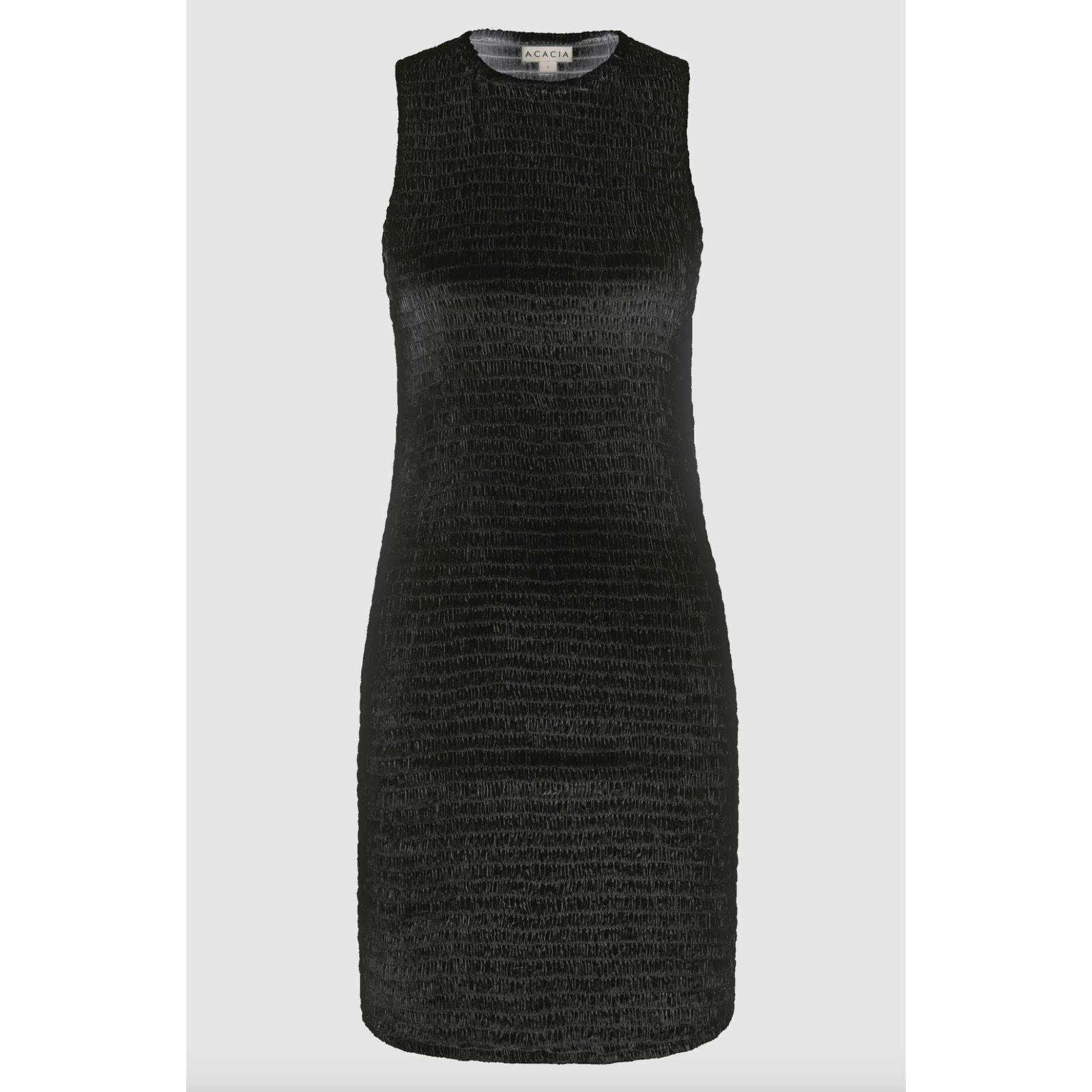 Acacia Swimwear KIRRA Dress - Licorice - Organic Cotton Mini Dress - Siz... - £264.79 GBP