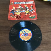 Vintage 1953 Childrens Cricket Recordb78 Rpm Musical Chairs  Bonus Play ... - $14.85