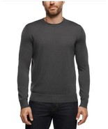 Banana Republic Mens Sweater Gray Merino Wool Long Sleeves Crewneck Slim... - $975.89 MXN