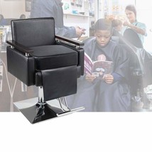Black Salon Booster Seat Cushion For Children&#39;S Haircuts, Chair Cushion For - £29.22 GBP