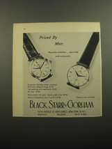 1960 Black Starr &amp; Gorham Ad - Movado Kingmatic Sub-Sea and Dress Watches - £11.73 GBP