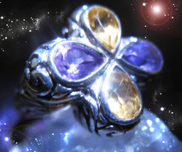 Haunted Ring Salem Witches Le API Ng Over Obstacles &amp; Blocks New England Magick - £79.26 GBP