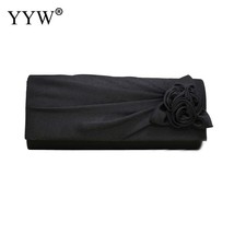 YYW Silk Women Evening Party Bags Clutch Bag Beautiful Bags flower with chain Sm - £18.10 GBP