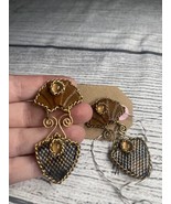 Vintage Monet Earrings - $472.40 MXN