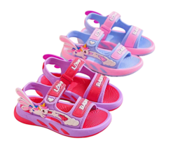 Pink Unicorn Girls Sandals Open-Toe Toddler Beach Shoes Kids Summer Flip... - $22.80