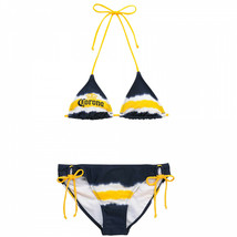 Corona Extra Tie Dye Women&#39;s Swimsuit Bikini Blue - $51.98
