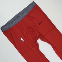 Nike Pro NBA 3/4 Compression Pants Mens Size XXL Maroon Dri-Fit AT9764-613 - £39.95 GBP