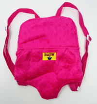 Build A Bear Workshop Plush Carrier Baby Sling Backpack Front Or Back Ca... - $11.99