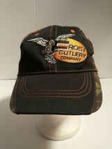 Frost Cutlery Company Camo Hat Stitched Logo Adjustable Ball Cap Hook &amp; ... - $12.88