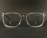 Warby Parker Eyeglasses Frames FETCHER M 580 Clear Square Full Rim 55-15... - $55.97