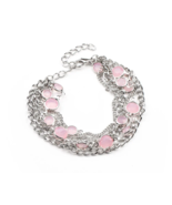 Paparazzi Glossy Goddess Pink Bracelet - New - £3.52 GBP