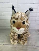 Wild Republic Bobcat Lynx Plush Spotted Bobtail Cat Stuffed Animal Toy - £8.28 GBP