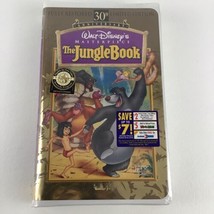 Walt Disney Masterpiece The Jungle Book Movie VHS Tape Film Vintage New Sealed - £31.54 GBP