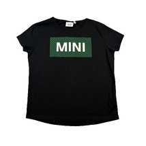 Genuine Mini Cooper T Shirt Womens Medium Black Short Sleeve  - $23.51