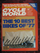 Cycle World Magazine October 1977 Yamaha DTI25E Honda CB550F-77 Suzuki RM250C - £10.19 GBP