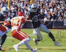 Darren Waller Autographed LV Raiders 8x10 Photo Inscriptagraphs COA Signed Blk - £77.43 GBP