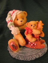 Cherished Teddies Hans Bear with Rocking Horse Figurine 912956 - $9.49