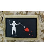 Large Blackbeard Pirate Flag Morale Patch 5x3 Navy SEAL Team 3 Edward Teach - $196.17 MXN