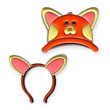 Turning Red Disney Pin: Red Panda Hat and Ears Headband - $29.90
