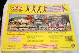 HO Scale IHC, Concession Booths #2, Carnival Kit, #5122 BN Sealed - £31.97 GBP