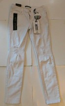 Angel Kiss Mid Rise Skinny Ankle White Denim Jeans Size 5 Brand New - £15.66 GBP