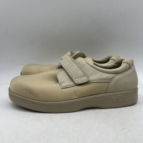 Primary image for Dr. Comfort Scott Men's Shoe Khaki Wide  Leather Upper size US 10 W