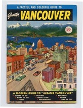 A Factful and Colorful Guide to Greater Vancouver B C Canada by Hugo Heg... - $11.88