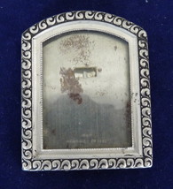 Antique vintage Victorian small standing picture frame silver Slovakia - £25.57 GBP