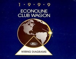 1999 Ford ECONOLINE VAN Wiring Electrical Diagram Service Shop Repair Manual EWD - £47.30 GBP