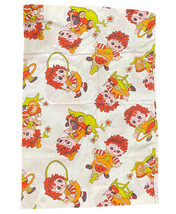 Handmade Raggedy Ann &amp; Andy Standard Pillowcase Vintage Fabric Kid Toddler - £5.02 GBP