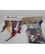 Lo Ran 2 cards with Embroidery Floss and lot of DMC Floss - £8.87 GBP