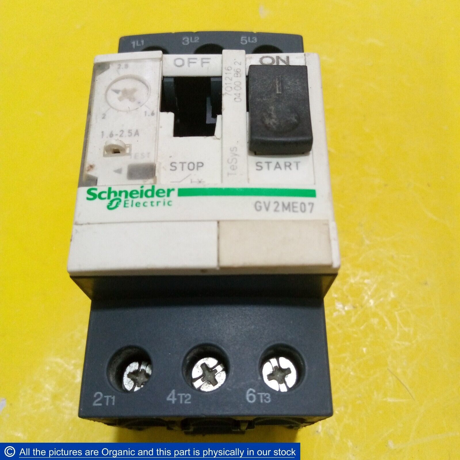Schneider Electric GV2ME07 Motor Protection Circuit Breaker TeSys GV2 1.... - $48.00